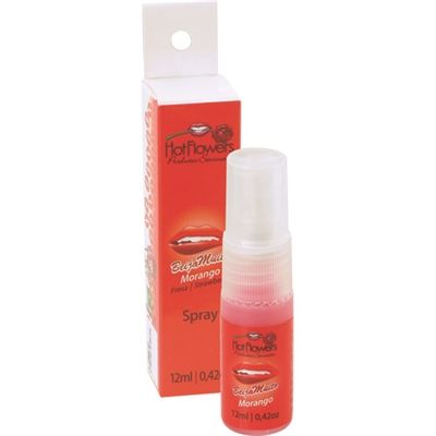 Spray Bucal Beija Muito 12 ml  Morango